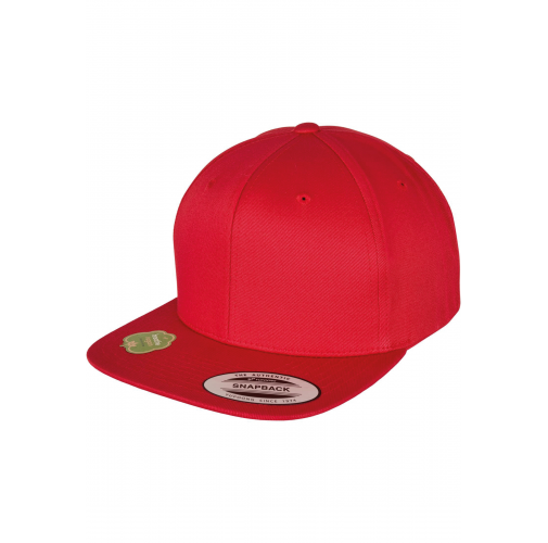 red Gorra snapback algodón orgánico<br/>