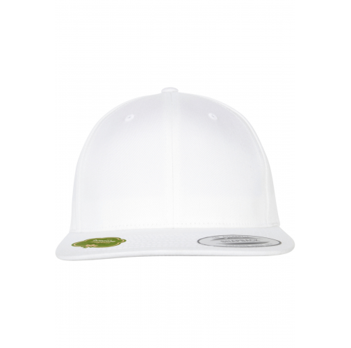 white Gorra snapback algodón orgánico<br/>