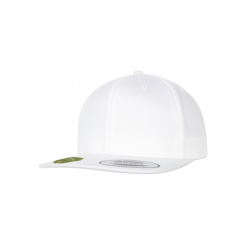 white Gorra snapback algodón orgánico<br/>