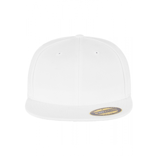 white Gorra Premium 210 Fitted