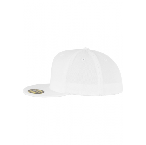 white Gorra Premium 210 Fitted