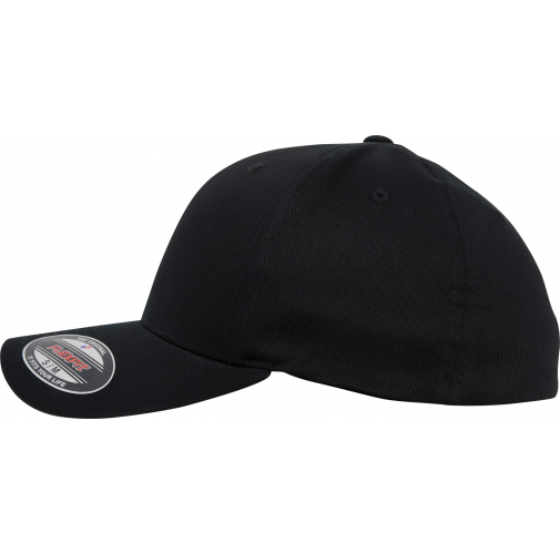 black Gorra Flexfit de algodón orgánico<br/>