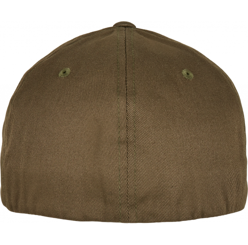 burnt olive Gorra Flexfit de algodón orgánico<br/>