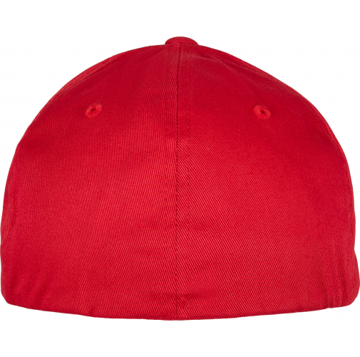 red Gorra Flexfit de algodón orgánico<br/>