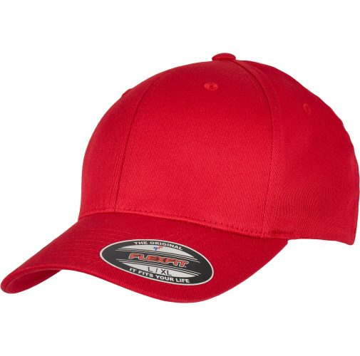 red Gorra Flexfit de algodón orgánico<br/>