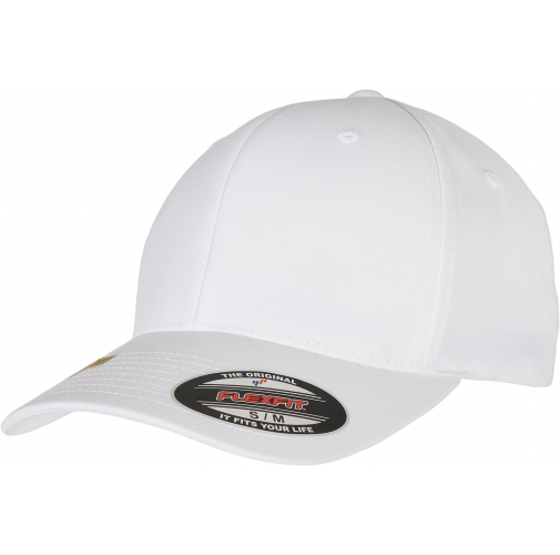 white Gorra poliéster reciclado