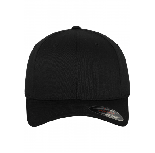 black Gorra Flexfit Wooly Combed