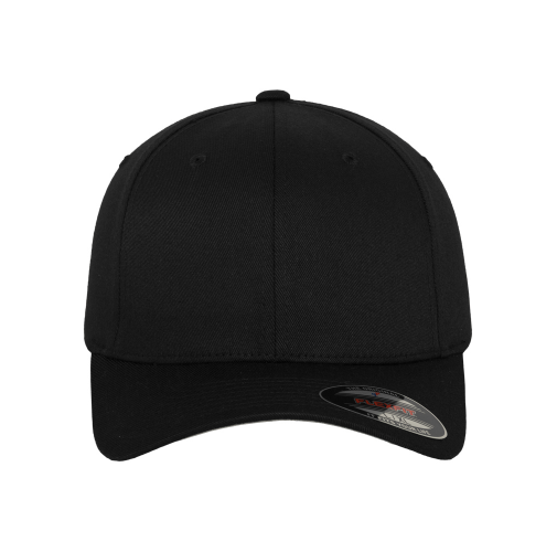 black Gorra Flexfit Wooly Combed