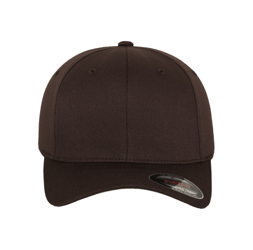 brown Gorra Flexfit Wooly Combed