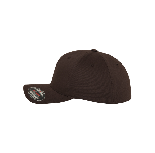 brown Gorra Flexfit Wooly Combed