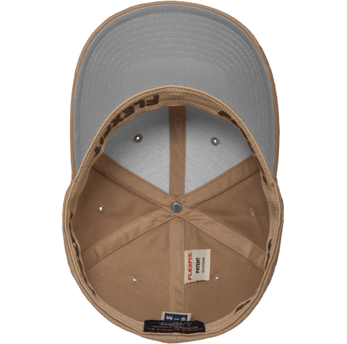 khaki Gorra Flexfit Wooly Combed