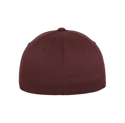 maroon Gorra Flexfit Wooly Combed