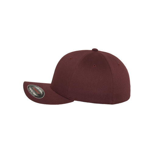 maroon Gorra Flexfit Wooly Combed
