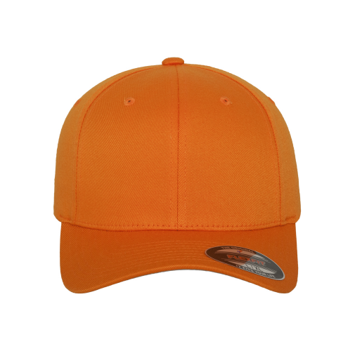 orange Gorra Flexfit Wooly Combed