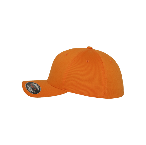 orange Gorra Flexfit Wooly Combed