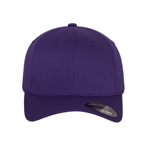 purple Gorra Flexfit Wooly Combed
