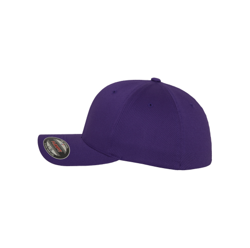 purple Gorra Flexfit Wooly Combed