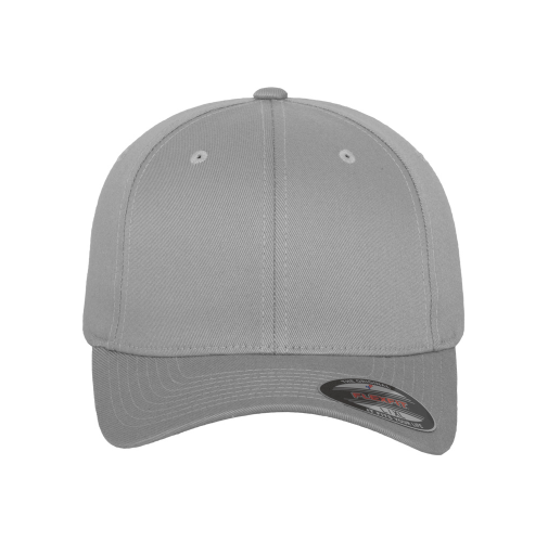silver Gorra Flexfit Wooly Combed