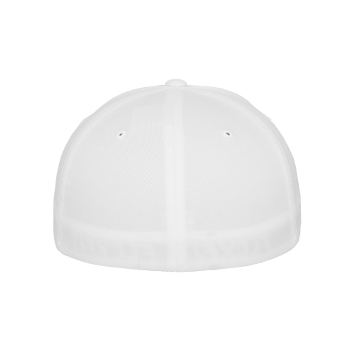 white Gorra Flexfit Wooly Combed