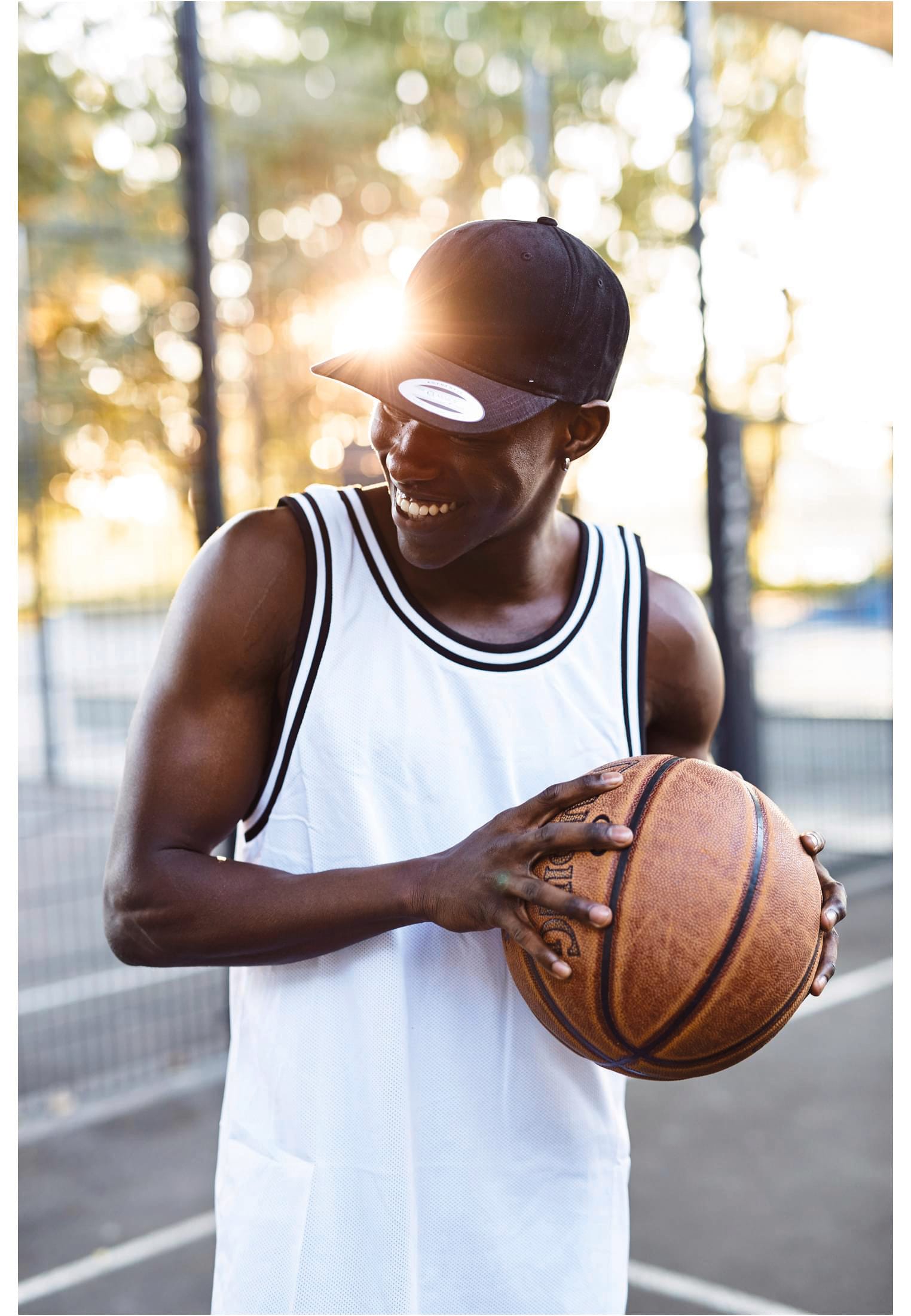GORRA DE SARGA DE ALGODÓN PEINADO<BR/>