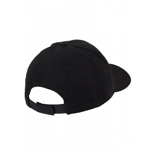 black Gorra de sarga de algodón peinado<br/>