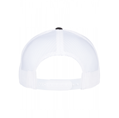 black / white Gorra trucker retro bicolor<br/>