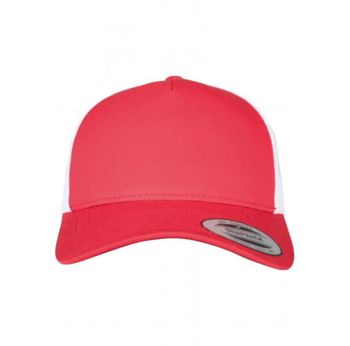 red / white Gorra trucker retro bicolor<br/>
