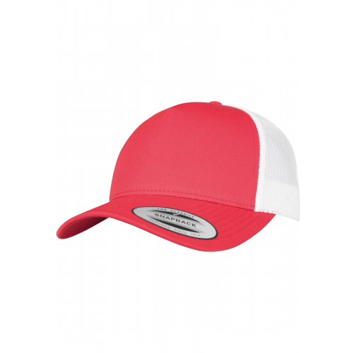 red / white Gorra trucker retro bicolor<br/>