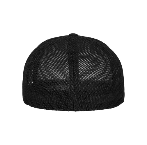 black Gorra Flexfit de rejilla Trucker