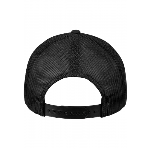 black / white Gorra Retro Trucker Colored Front