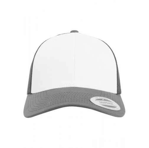 dark grey / white Gorra Retro Trucker Colored Front