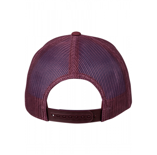 maroon / white Gorra Retro Trucker Colored Front