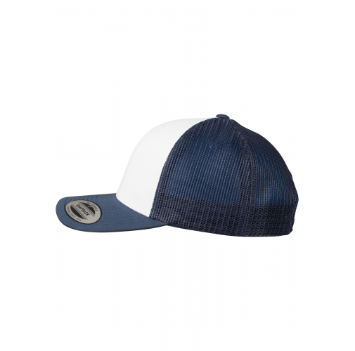 navy / white Gorra Retro Trucker Colored Front