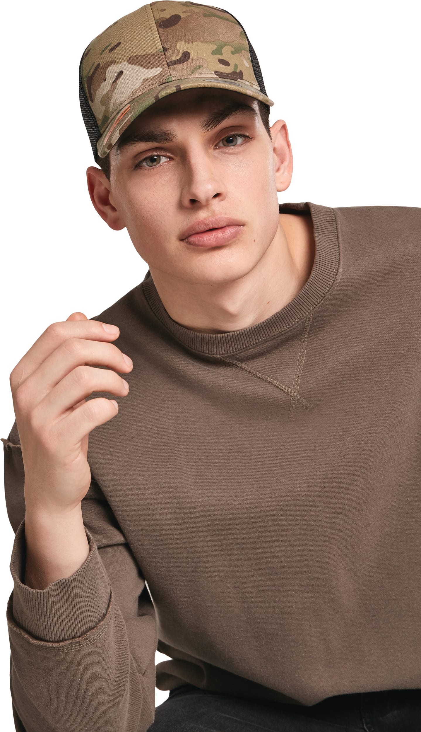 GORRA TRUCKER RETRO MULTICAM<BR/>