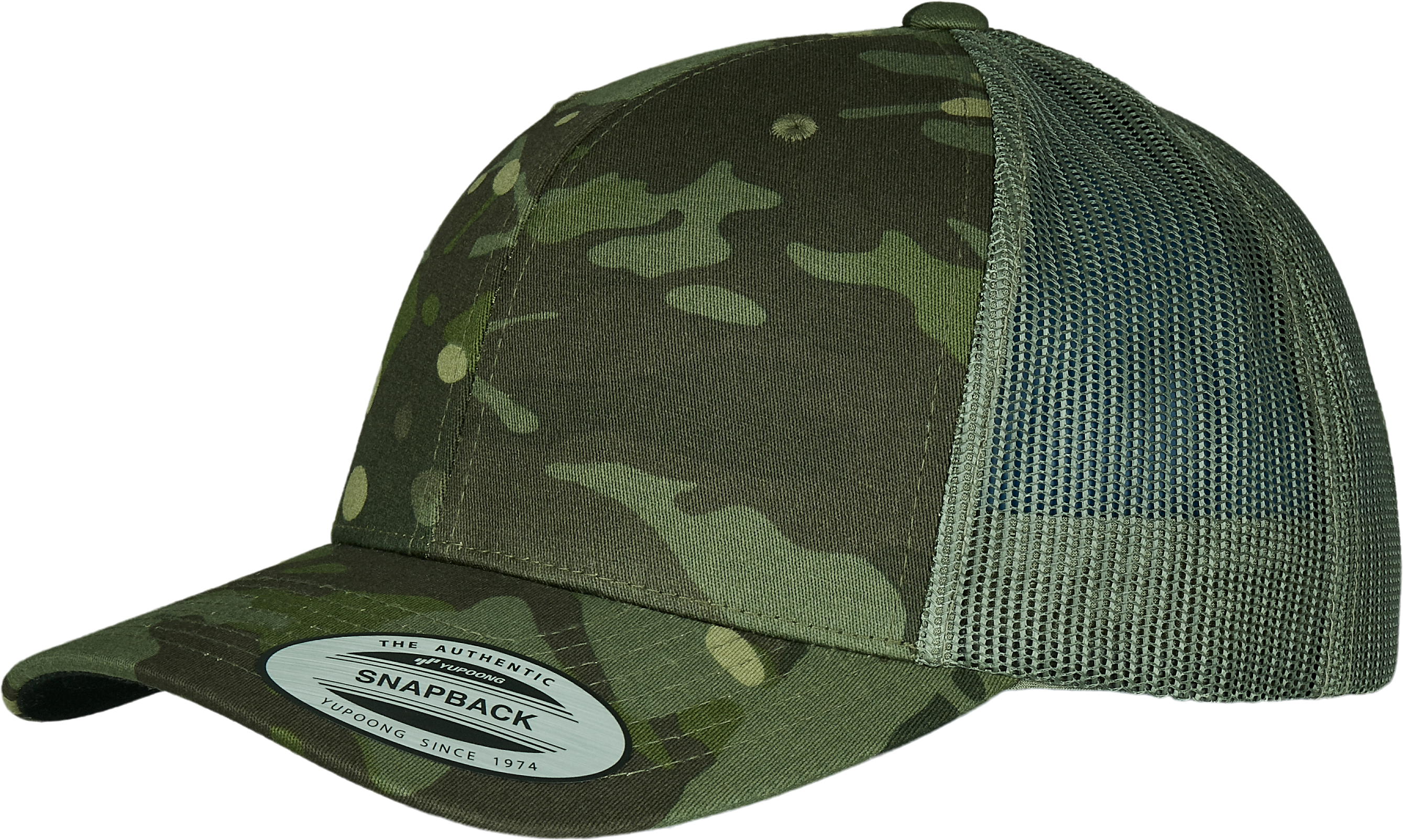 Gorra trucker retro multicam<br/>