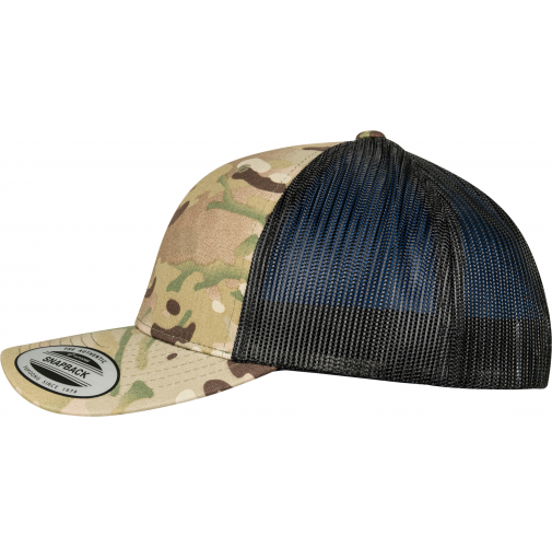 multicam Gorra trucker retro multicam<br/>