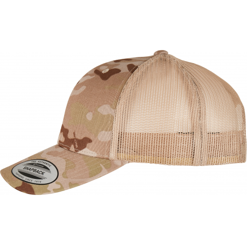 multicam arid / tan Gorra trucker retro multicam<br/>