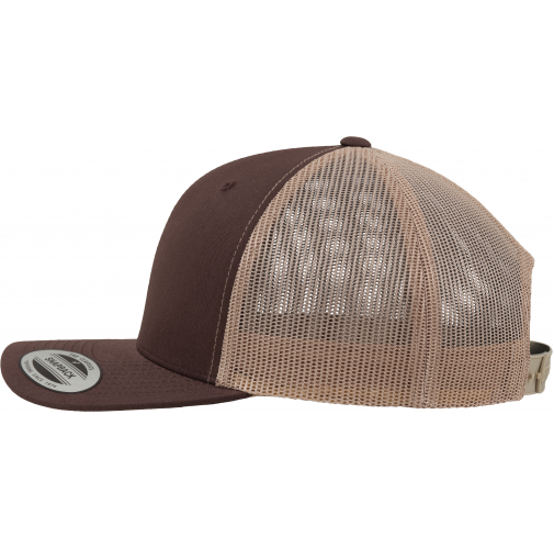 brown / khaki Gorra trucker retro bicolor<br/>