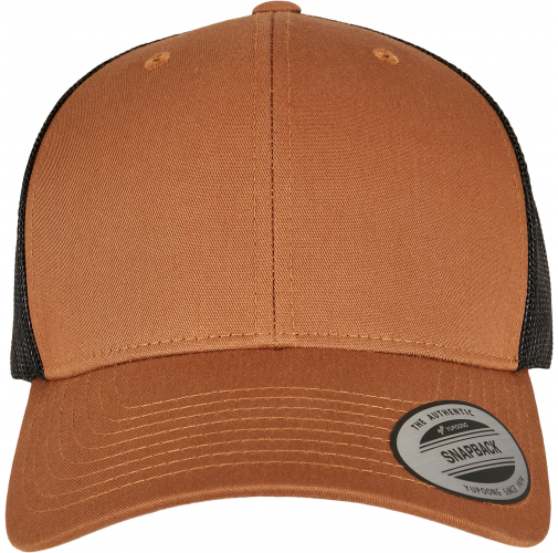 caramel / black Gorra trucker retro bicolor<br/>