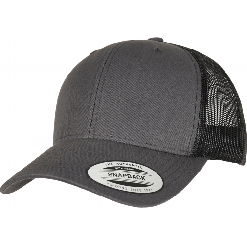charcoal / black Gorra trucker retro bicolor<br/>