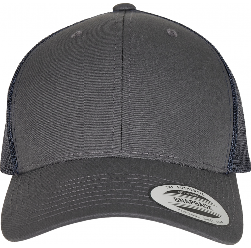 charcoal / navy Gorra trucker retro bicolor<br/>