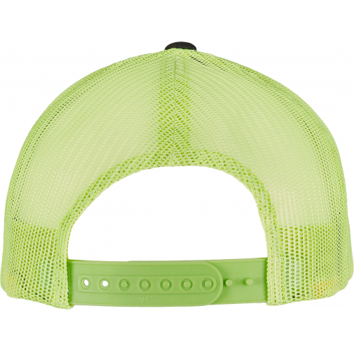 charcoal / neon green Gorra trucker retro bicolor<br/>