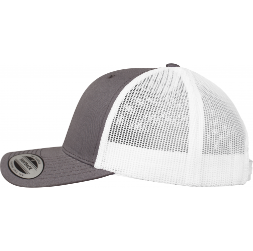darkgrey / white Gorra trucker retro bicolor<br/>