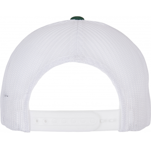 evergreen / white Gorra trucker retro bicolor<br/>