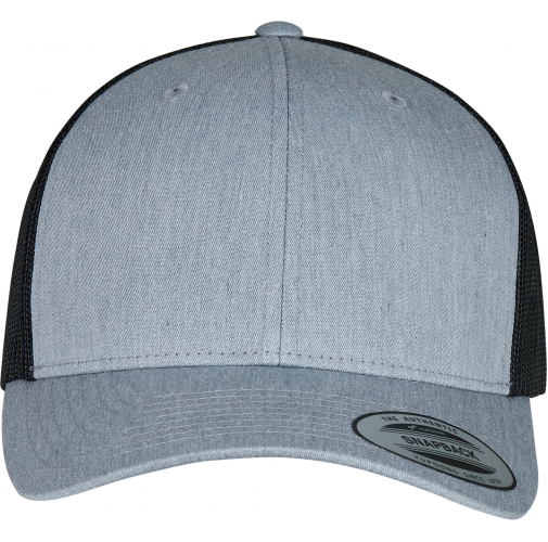 heather / black Gorra trucker retro bicolor<br/>