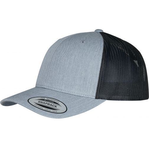 heather / black Gorra trucker retro bicolor<br/>