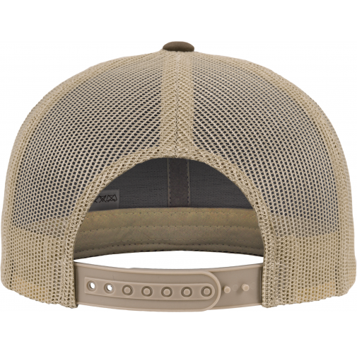 mossgreen / khaki Gorra trucker retro bicolor<br/>
