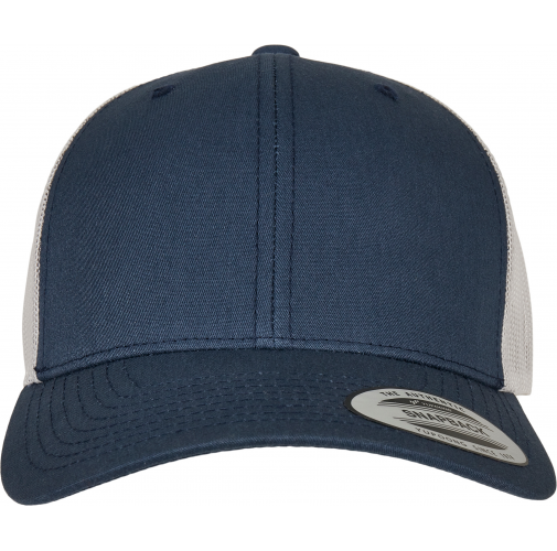 navy / silver Gorra trucker retro bicolor<br/>