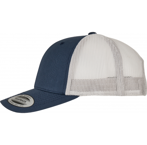navy / silver Gorra trucker retro bicolor<br/>