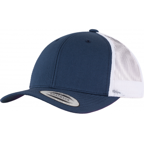 navy / white Gorra trucker retro bicolor<br/>